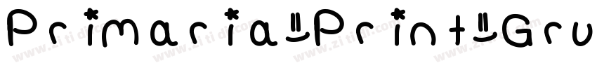 Primaria Print Grues字体转换